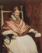 Diego Velazquez portrait of pope innocet x painting